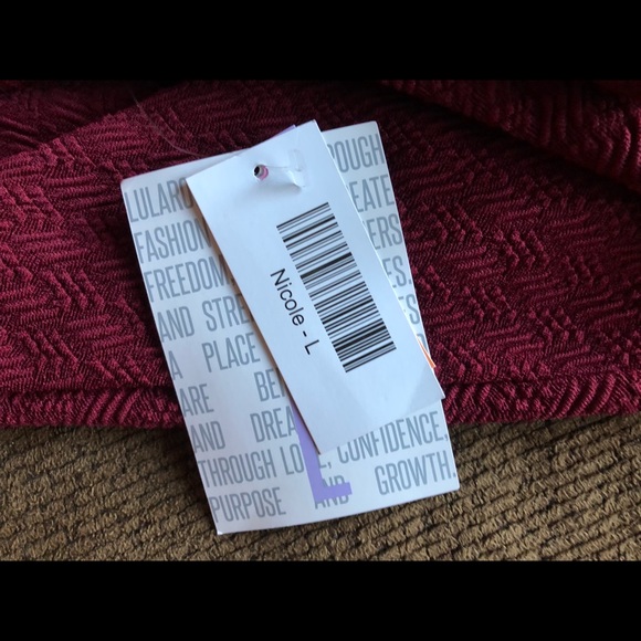 Lularoe Large Nicole dress - Picture 4 of 5